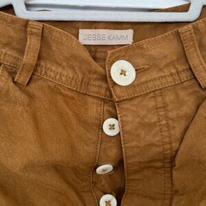 Jesse Kamm Handy Pant in Tobacco size 10